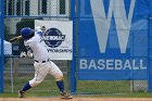 Baseball vs CGA  Wheaton College Baseball vs Coast Guard Academy during game one of the NEWMAC semi-finals playoffs. - (Photo by Keith Nordstrom) : Wheaton, baseball, NEWMAC